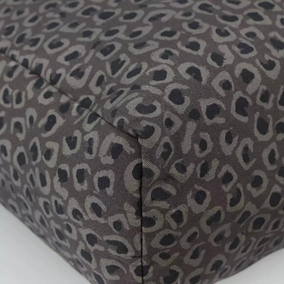 GUCCI Tote Bag Canvas Black Authentic - Picture 12 of 16